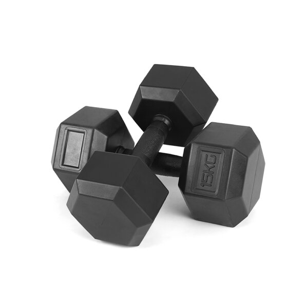 Rubber Hex Dumbbell